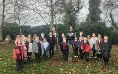 Cosby Primary School With The Tree From The Big Tree Giveaway