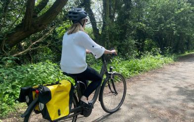 Girl On A Bicycle