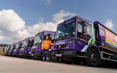 Council Bin Lorries Running On Hydrotreated Vegetable Oil